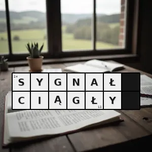 Hasło krzyżówkowe sygnał który ma ciągłą dziedzinę to znaczy jest zdefiniowany dla każdej wartości argumentu najczęściej czasu w skończonym lub nieskończonym przedziale - sygnał ciągły – rozwiązanie, synonimy, podpowiedzi i definicje krzyżówkowe